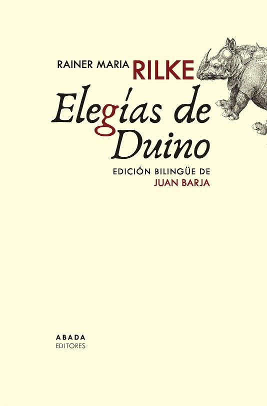 ELEGÍAS DE DUINO | 9788419008121 | RILKE,RAINER MARIA | Libreria Geli - Librería Online de Girona - Comprar libros en catalán y castellano