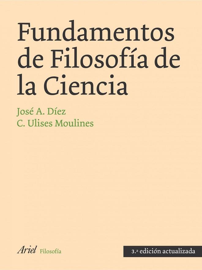 FUNDAMENTOS DE FILOSOFIA DE LA CIENCIA | 9788434487802 | DIEZ,JOSE/MOULINES,C.U. | Llibreria Geli - Llibreria Online de Girona - Comprar llibres en català i castellà