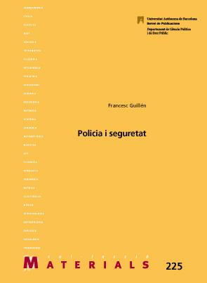 POLICIA I SEGURETAT | 9788449028885 | GUILLEN,FRANCESC | Llibreria Geli - Llibreria Online de Girona - Comprar llibres en català i castellà