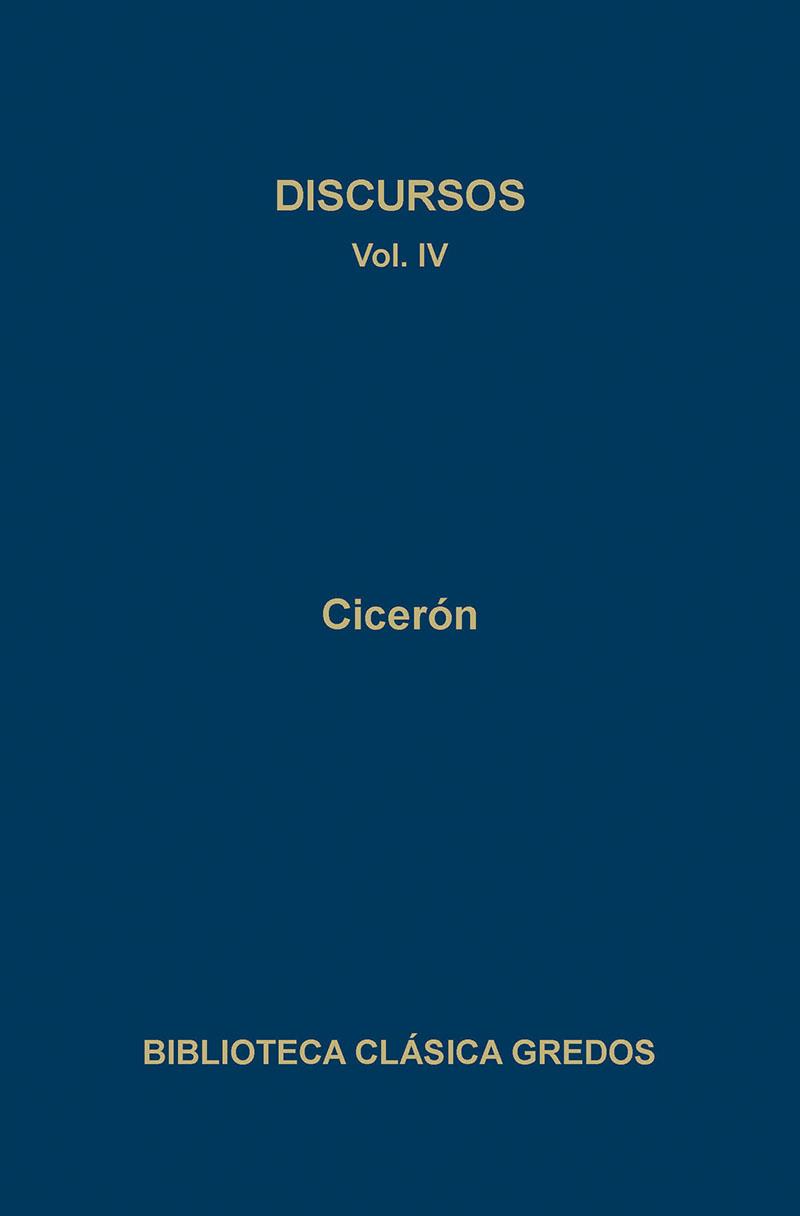 DISCURSOS-4(CICERON) | 9788424916497 | CICERON | Libreria Geli - Librería Online de Girona - Comprar libros en catalán y castellano