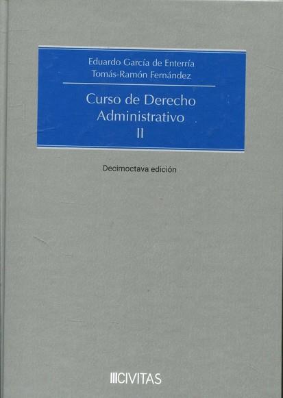 CURSO DE DERECHO ADMINISTRATIVO-2(18ª EDICIÓN 2024) | 9788410296251 | FERNÁNDEZ FARRERES, GERMÁN | Llibreria Geli - Llibreria Online de Girona - Comprar llibres en català i castellà