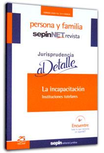 LA INCAPACITACION,INSTITUCIONES TUTELARES | 9788495762498 | EDITORIAL SEPIN | Libreria Geli - Librería Online de Girona - Comprar libros en catalán y castellano