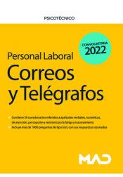 PERSONAL LABORAL DE CORREOS Y TELÉGRAFOS.PSICOTÉCNICO SOCIEDAD ESTATAL DE CORREOS Y TELÉGRAFOS(EDICIÓN 2022) | 9788414253267 | 7 EDITORES | Libreria Geli - Librería Online de Girona - Comprar libros en catalán y castellano