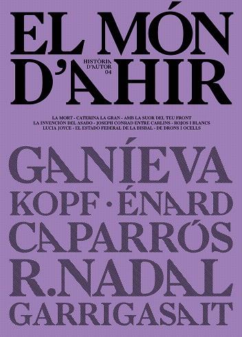 EL MON D'AHIR-4 | 9788417804008 | Llibreria Geli - Llibreria Online de Girona - Comprar llibres en català i castellà