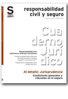 REVISTA RESPONSABILIDAD CIVIL Y SEGURO-11 | 9788492666096 | EDITORIAL SEPIN | Libreria Geli - Librería Online de Girona - Comprar libros en catalán y castellano