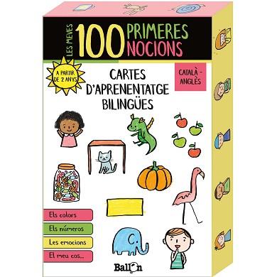 LES MEVES 100 PRIMERES NOCIONS.CARTES D'APRENENTATGE BILINGÜES | 9789403220352 | Llibreria Geli - Llibreria Online de Girona - Comprar llibres en català i castellà