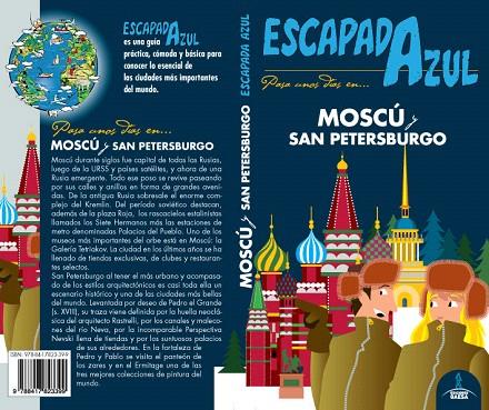 MOSCÚ Y SAN PETERSBURGO(GUÍA ESCAPADA AZUL.EDICIÓN 2019) | 9788417823399 | GARCÍA,JESÚS | Libreria Geli - Librería Online de Girona - Comprar libros en catalán y castellano