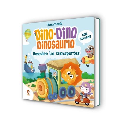 DINO-DINO DESCUBRE LOS TRANSPORTES (DINO-DINO DINOSAURIO) | 9788419511959 | VICEDO, DIANA | Llibreria Geli - Llibreria Online de Girona - Comprar llibres en català i castellà