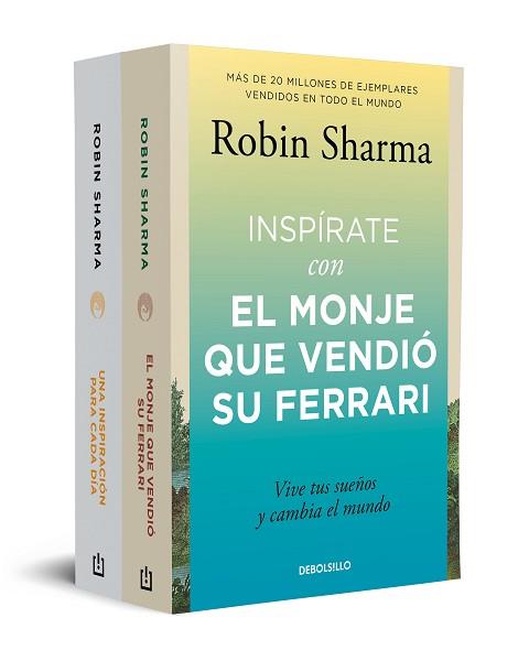 INSPÍRATE CON EL MONJE QUE VENDIÓ SU FERRARI (PACK) | 9788466378727 | SHARMA, ROBIN | Llibreria Geli - Llibreria Online de Girona - Comprar llibres en català i castellà