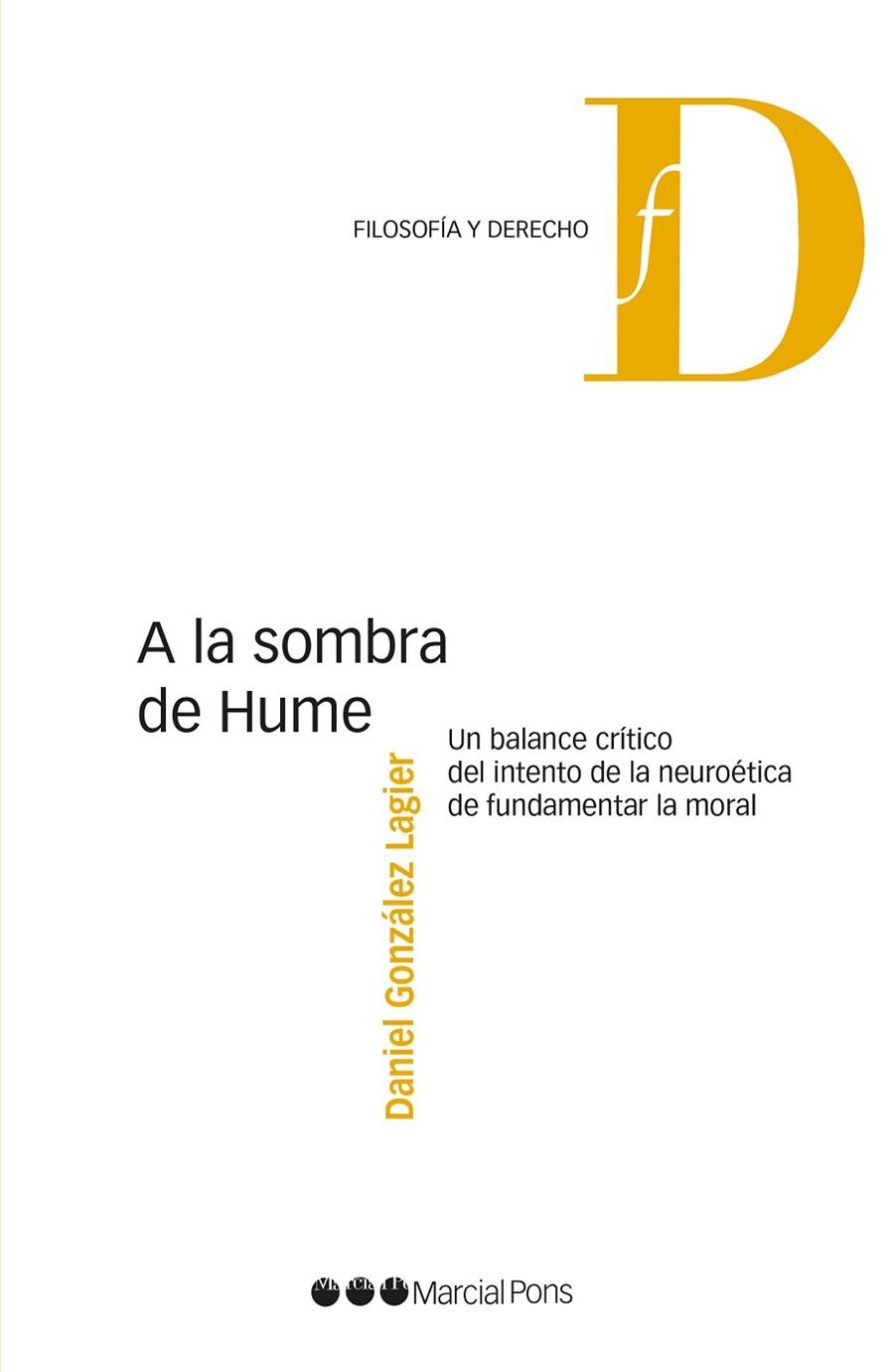 A LA SOMBRA DE HUME | 9788491234210 | GONZÁLEZ LAGIER,DANIEL | Libreria Geli - Librería Online de Girona - Comprar libros en catalán y castellano