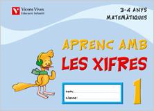 APRENC AMB LES XIFRES, MATEMATIQUES, 1 EDUCACIO INFANTIL, 3- | 9788431672454 | FRAILE MARTIN, JAVIER | Llibreria Geli - Llibreria Online de Girona - Comprar llibres en català i castellà