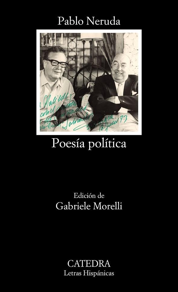 POESÍA POLÍTICA | 9788437638645 | NERUDA,PABLO | Libreria Geli - Librería Online de Girona - Comprar libros en catalán y castellano