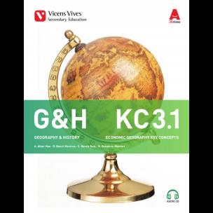 G&H 3.1(GEOGRAPHY&HISTORY.KEY CONCEPTS ECONOMIC GEOGRAPHY+CD.TERCERO DE ESO) | 9788468241074 | ALBET MAS,ABEL | Llibreria Geli - Llibreria Online de Girona - Comprar llibres en català i castellà