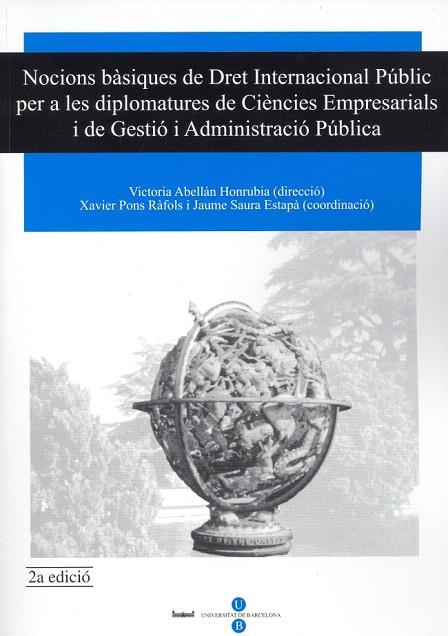 NOCIONS BASIQUES DE DRET INTERNACIONAL PUBLIC PER A | 9788447529742 | ABELLAN HONRUBIA,VICTORIA | Llibreria Geli - Llibreria Online de Girona - Comprar llibres en català i castellà