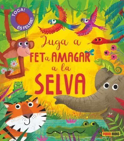 JUGA A FET A AMAGAR A LA SELVA | 9788413341576 | Llibreria Geli - Llibreria Online de Girona - Comprar llibres en català i castellà