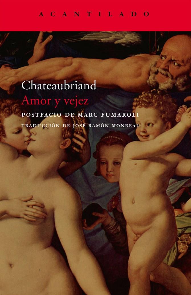 AMOR Y VEJEZ | 9788496834712 | CHATEAUBRIAND,FRANÇOIS DE | Llibreria Geli - Llibreria Online de Girona - Comprar llibres en català i castellà