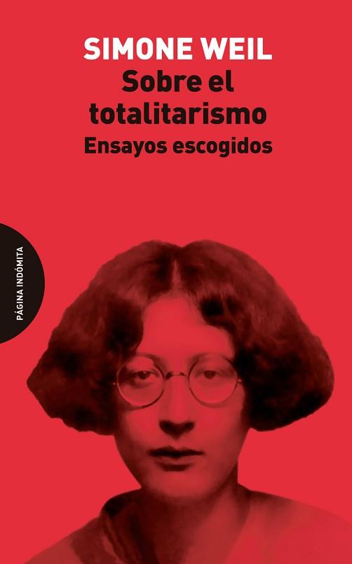 SOBRE EL TOTALITARISMO | 9788412818734 | WEIL, SIMONE | Llibreria Geli - Llibreria Online de Girona - Comprar llibres en català i castellà