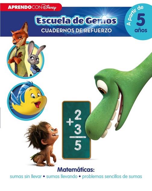 ESCUELA DE GENIOS.MATEMÁTICAS.CUADERNOS DE REFUERZO (A PARTIR DE 5 AÑOS) | 9788416548323 | A.A.V.V. | Llibreria Geli - Llibreria Online de Girona - Comprar llibres en català i castellà