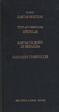 CARTAS RUSTICAS/EPISTOLAS/CARTAS DE QUION/CARTAS DE TEMISTOCOCKLES | 9788424919962 | ELIANPO/SEMICATES | Llibreria Geli - Llibreria Online de Girona - Comprar llibres en català i castellà