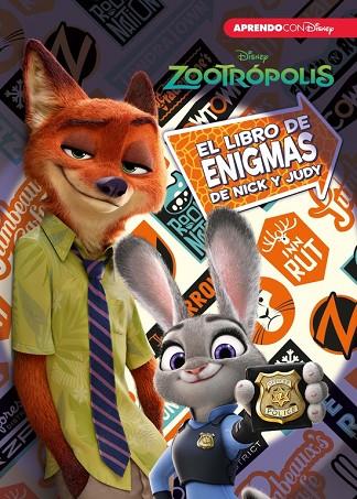 ZOOTRÓPOLIS.EL LIBRO DE ENIGMAS DE NICK Y JUDY (TD) | 9788416548378 | Llibreria Geli - Llibreria Online de Girona - Comprar llibres en català i castellà