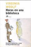 HORAS EN UNA BIBLIOTECA | 9788476697184 | WOOLF,VIRGINIA | Llibreria Geli - Llibreria Online de Girona - Comprar llibres en català i castellà