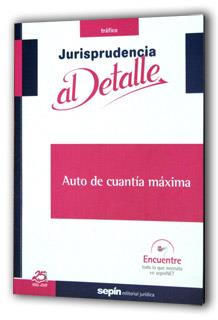 AUTO DE CUANTIA MAXIMA | 9788495762818 | EDITORIAL SEPIN | Libreria Geli - Librería Online de Girona - Comprar libros en catalán y castellano