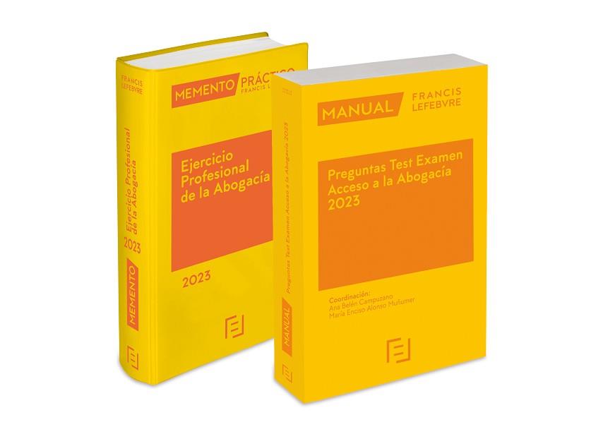 MEMENTO EJERCICIO PROFESIONAL DE LA ABOGACÍA 2023+ MANUAL PREGUNTAS TEST EXAMEN(PACK) | 9788418899881 |   | Llibreria Geli - Llibreria Online de Girona - Comprar llibres en català i castellà