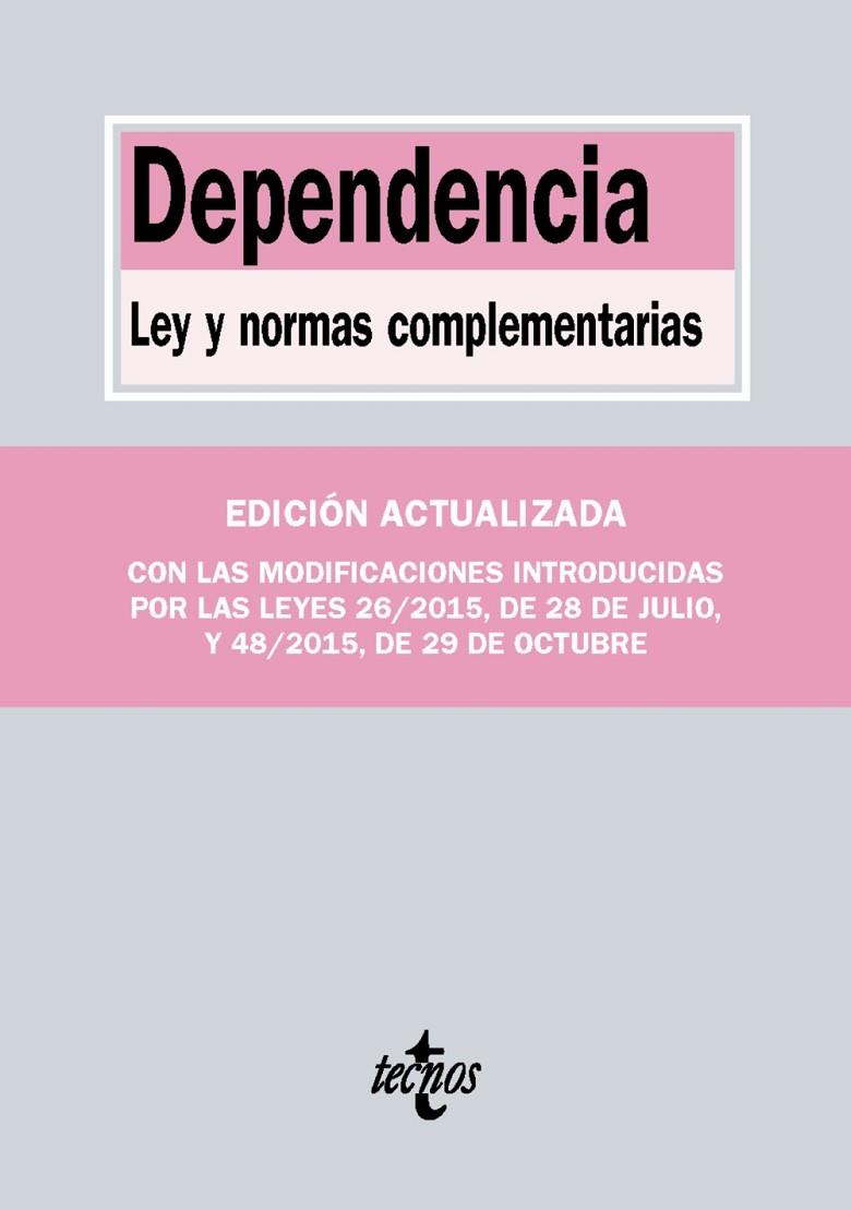 DEPENDENCIA.LEY Y NORMAS COMPLEMENTARIAS | 9788430969067 | Libreria Geli - Librería Online de Girona - Comprar libros en catalán y castellano
