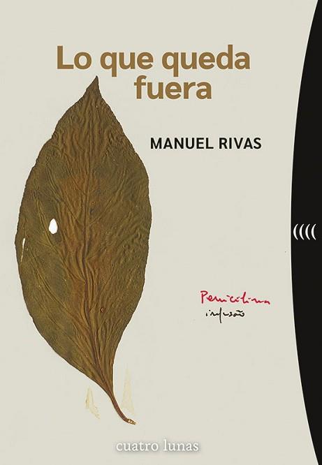 LO QUE QUEDA FUERA | 9788419783103 | RIVAS,MANUEL | Libreria Geli - Librería Online de Girona - Comprar libros en catalán y castellano