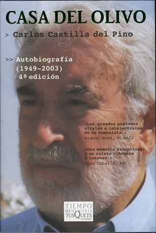 CASA DEL OLIVO (1949-2003) | 9788483109854 | CASTILLA DEL PINO,CARLOS | Libreria Geli - Librería Online de Girona - Comprar libros en catalán y castellano