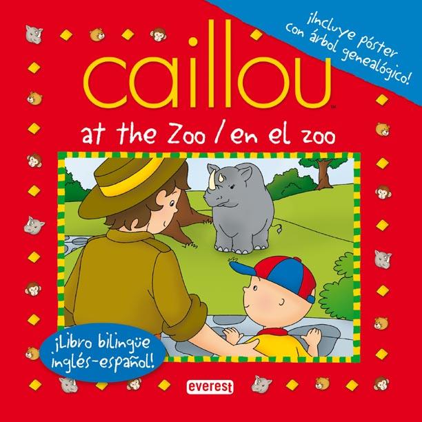 CAILLOU EN EL ZOO/AT THE ZOO | 9788444164540 | CHOUETTE PUBLISHING | Llibreria Geli - Llibreria Online de Girona - Comprar llibres en català i castellà