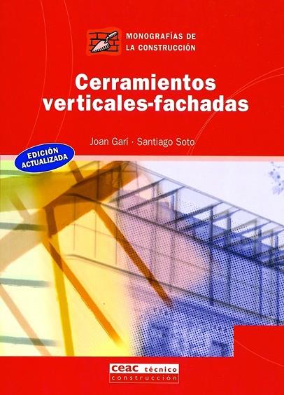 CERRAMIENTOS VERTICALES-FACHADAS | 9788432912719 | GARI,JOAN | Llibreria Geli - Llibreria Online de Girona - Comprar llibres en català i castellà