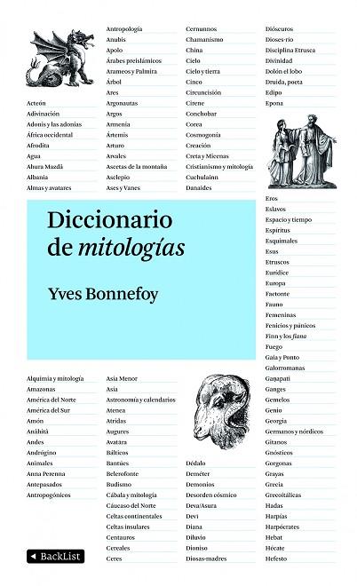 DICCIONARIO DE MITOLOGIAS | 9788408092681 | BONNEFOY,YVES | Llibreria Geli - Llibreria Online de Girona - Comprar llibres en català i castellà