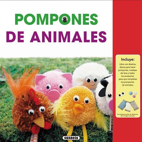 POMPONES DE ANIMALES | 9788467728255 | CARPENTIER,EDITIONS | Llibreria Geli - Llibreria Online de Girona - Comprar llibres en català i castellà