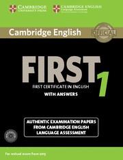 CAMBRIDGE ENGLISH FIRST-1 FOR REVISED EXAM FROM 2015 WITH ANSWERS | 9781107663312 | Llibreria Geli - Llibreria Online de Girona - Comprar llibres en català i castellà