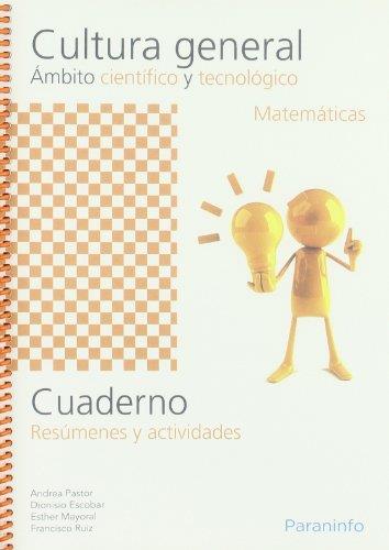 CULTURA GENERAL.AMBITO CIENTIFICO Y TECNOLOGICO.MATEMATICAS | 9788497327978 | VVAA | Libreria Geli - Librería Online de Girona - Comprar libros en catalán y castellano