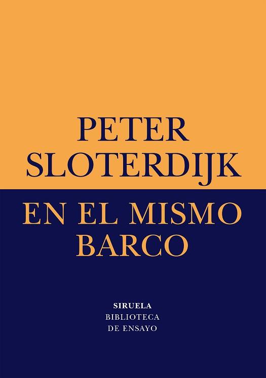 EN EL MISMO BARCO | 9788478442560 | SLOTERDIJK | Llibreria Geli - Llibreria Online de Girona - Comprar llibres en català i castellà