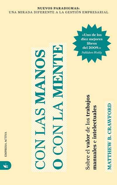 CON LAS MANOS O CON LA MENTE | 9788492452545 | B.CRANWFORD,MATTHEW | Libreria Geli - Librería Online de Girona - Comprar libros en catalán y castellano