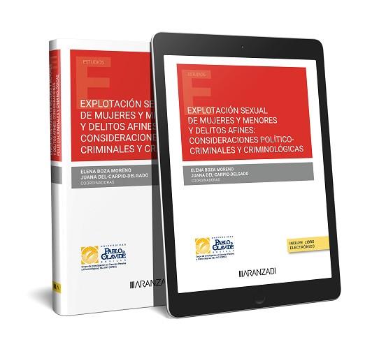 EXPLOTACIÓN SEXUAL DE MUJERES Y MENORES Y DELITOS AFINES | 9788411624374 | DEL-CARPIO DELGADO, JUANA | Llibreria Geli - Llibreria Online de Girona - Comprar llibres en català i castellà