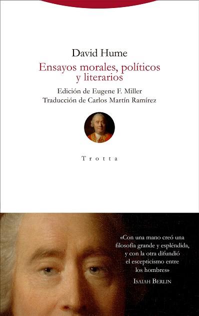 ENSAYOS MORALES, POLÍTICOS Y LITERARIOS | 9788413642369 | HUME, DAVID | Libreria Geli - Librería Online de Girona - Comprar libros en catalán y castellano