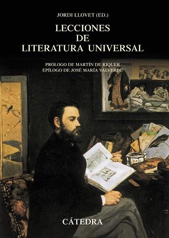 LECCIONES DE LITERATURA UNIVERSAL | 9788437629926 | LLOVET,JORDI | Llibreria Geli - Llibreria Online de Girona - Comprar llibres en català i castellà