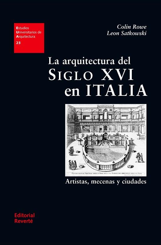 LA ARQUITECTURA DEL SIGLO XVI EN ITALIA | 9788429121230 | ROWE,COLIN | Libreria Geli - Librería Online de Girona - Comprar libros en catalán y castellano