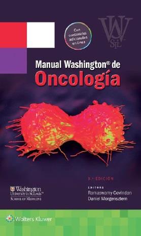 MANUAL WASHINGTON DE ONCOLOGIA(3ª EDICION 2016) | 9788416353460 | GOVINDAN,RAMASWAMY/MORGENSZTERN,DANIEL | Llibreria Geli - Llibreria Online de Girona - Comprar llibres en català i castellà