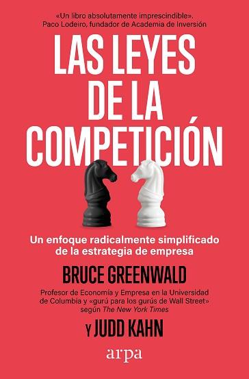 LAS LEYES DE LA COMPETICIÓN | 9788419558916 | GREENWALD, BRUCE/KAHN, JUDD | Llibreria Geli - Llibreria Online de Girona - Comprar llibres en català i castellà