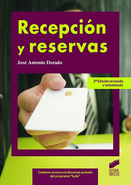 RECEPCION Y RESERVAS | 9788499589039 | DORADO,JOSE ANTONIO | Libreria Geli - Librería Online de Girona - Comprar libros en catalán y castellano