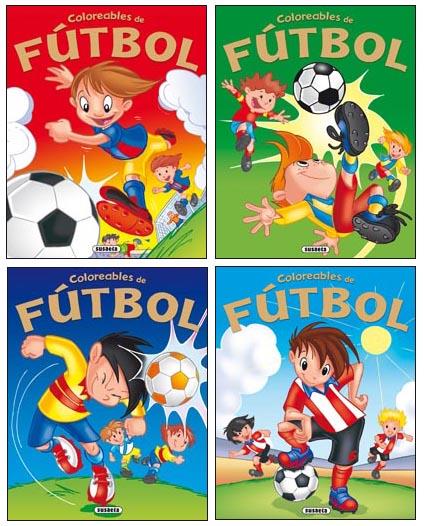 COLOREABLES DE FUTBOL | 9788467702088 | SUSAETA, EQUIPO | Llibreria Geli - Llibreria Online de Girona - Comprar llibres en català i castellà