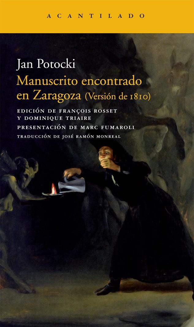 MANUSCRITO ENCONTRADO EN ZARAGOZA (VERSION DE 1810) | 9788492649266 | POTOCKI,JAN | Llibreria Geli - Llibreria Online de Girona - Comprar llibres en català i castellà