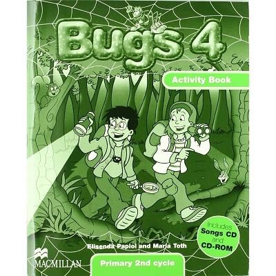 BUGS,4 ACTIVITY PACK (BOOK+SONGSCD+CDROM) | 9780230533622 | PAPIOL,ELISENDA | Libreria Geli - Librería Online de Girona - Comprar libros en catalán y castellano