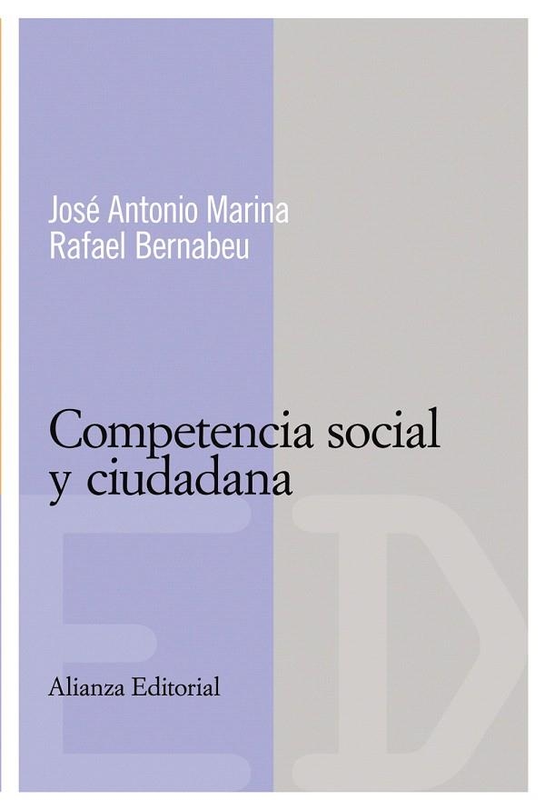 COMPETENCIA SOCIAL Y CIUDADANA | 9788420684055 | MARINA,JOSE ANTONIO/BERNABEU,RAFAEL | Llibreria Geli - Llibreria Online de Girona - Comprar llibres en català i castellà