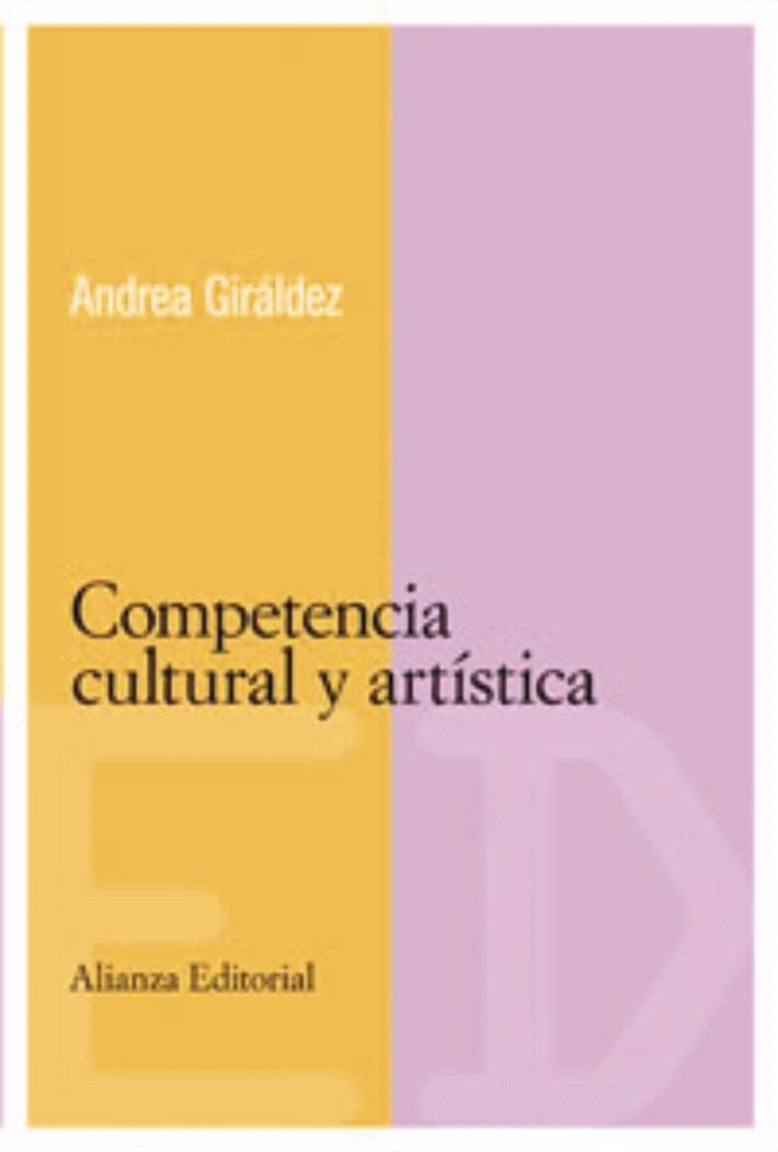 COMPETENCIA CULTURAL Y ARTISTICA | 9788420684079 | GIRALDEZ,ANDREA | Llibreria Geli - Llibreria Online de Girona - Comprar llibres en català i castellà